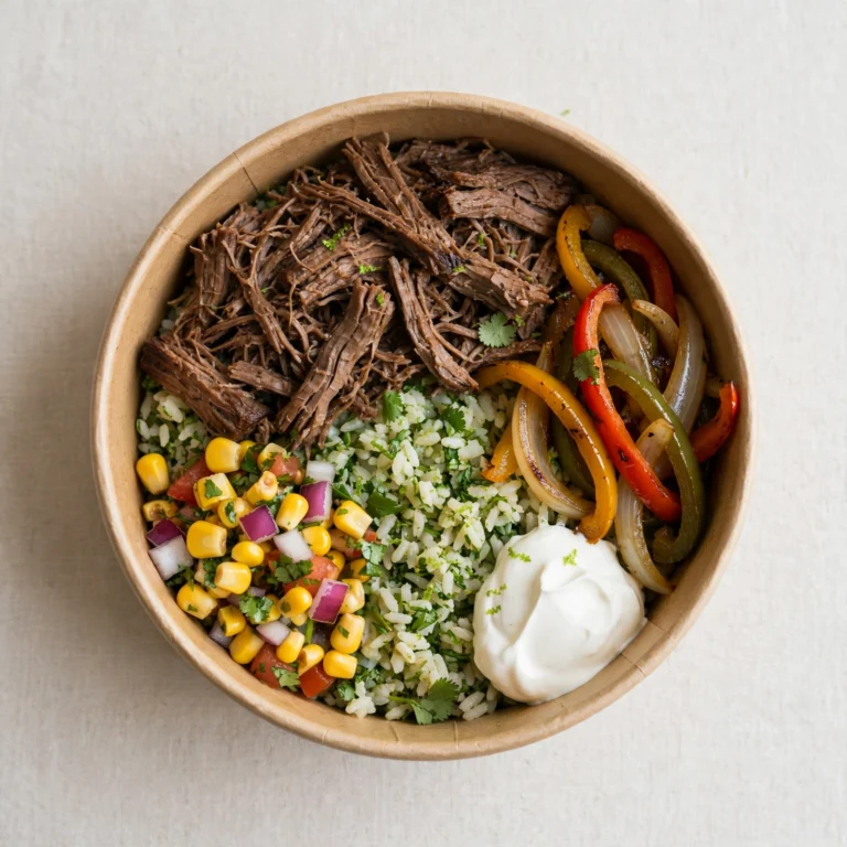 Chipotle Barbacoa Burrito Bowl