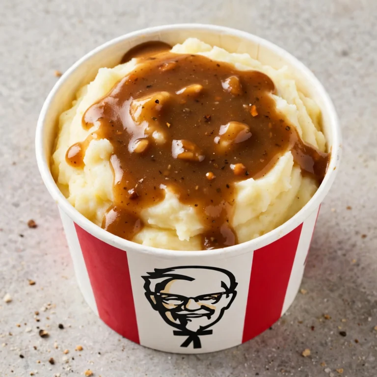 KFC Mashed Potatoes with Gravy