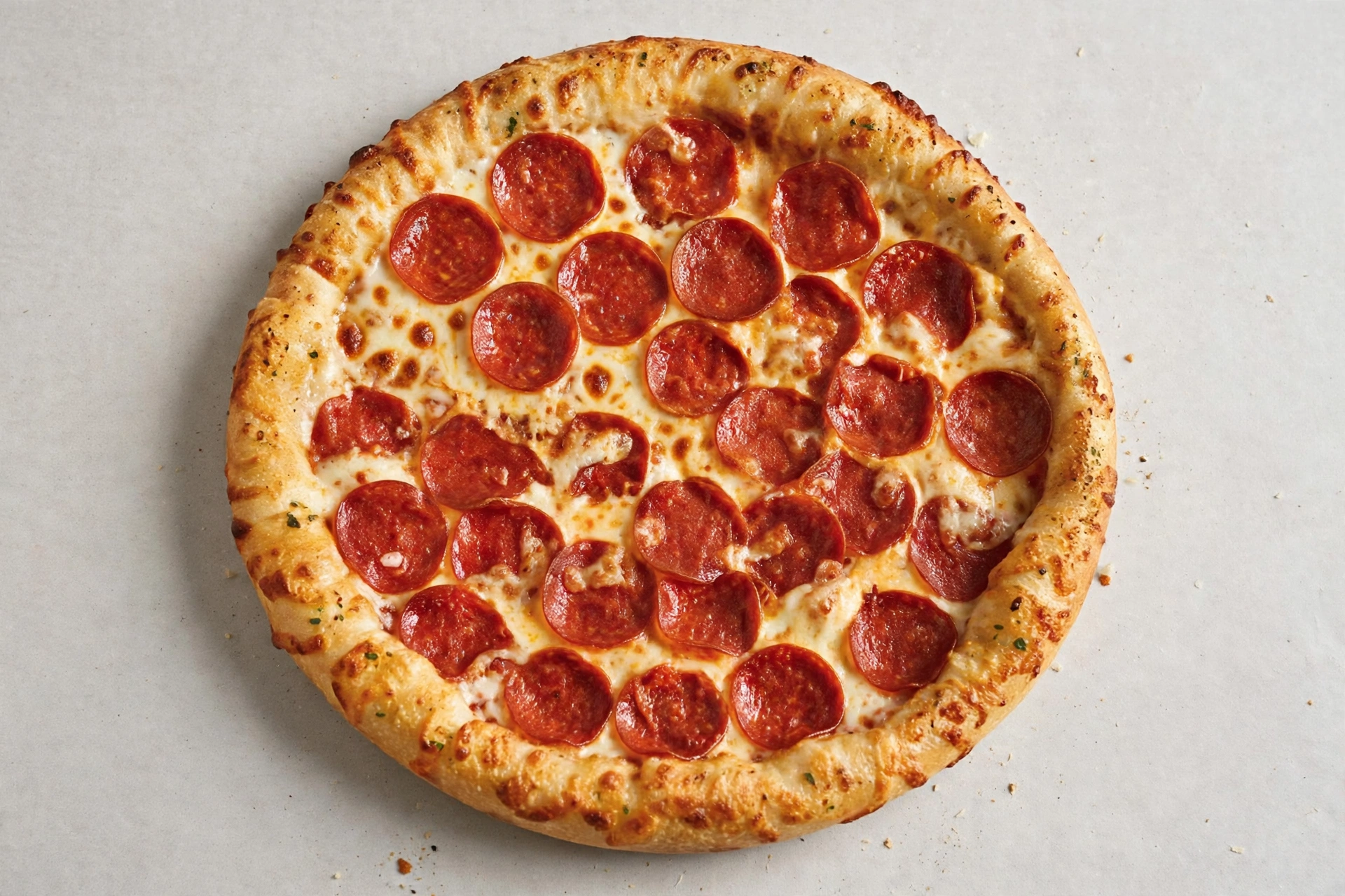 Domino's Hand Tossed Pepperoni Pizza