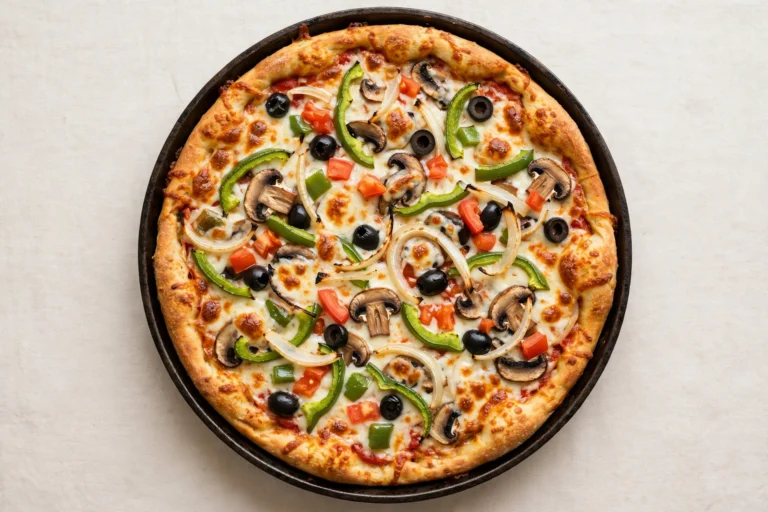 Pizza Hut Veggie Lover's Pan Pizza
