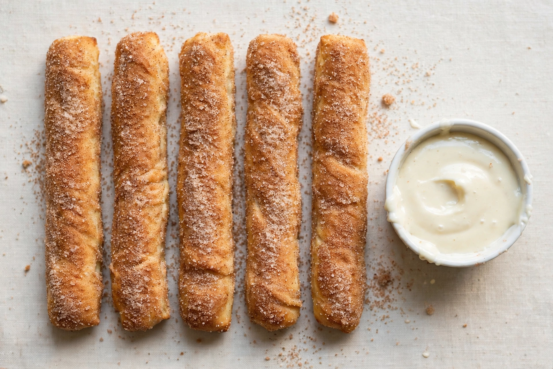 Pizza Hut Cinnamon Sticks with Icing