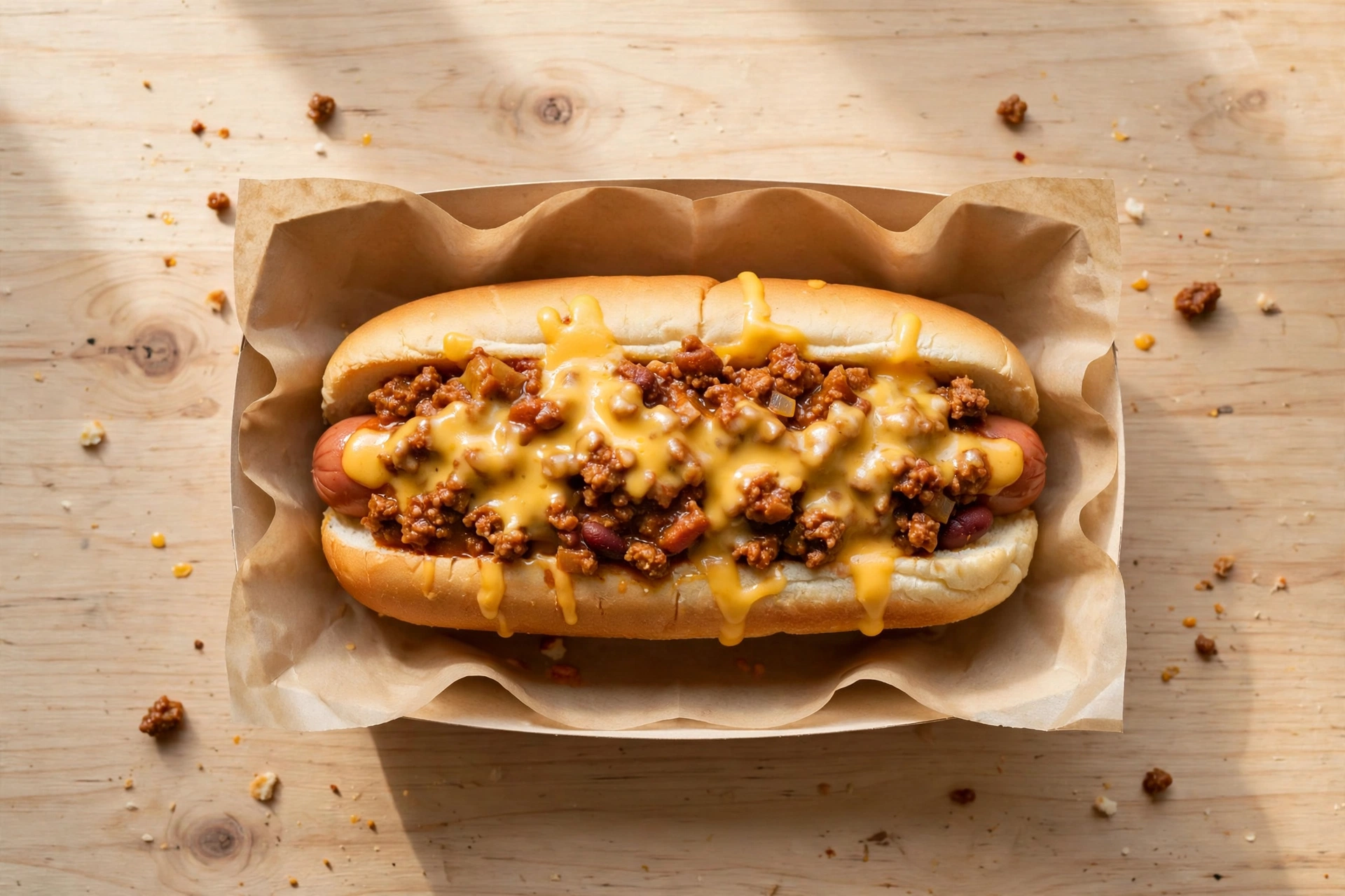 Sonic Footlong Chili Cheese Coney