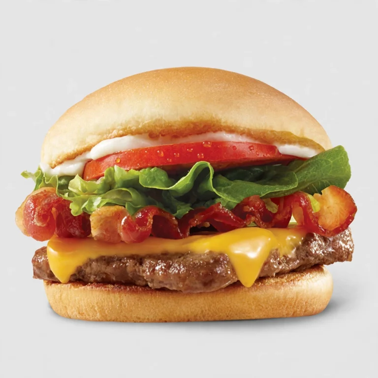 Wendy's Jr. Bacon Cheeseburger